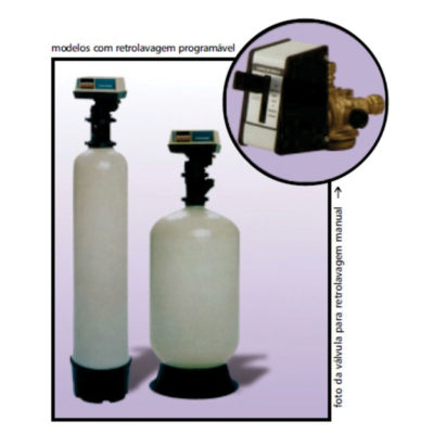 Filtro Retrolavável de Carvão Ativado